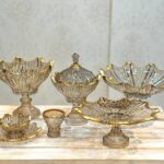 سرویس پذیرایی ۲۵پارچه شامپاینی لب طلای الیزه