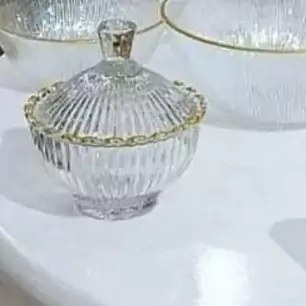 قندان سولو لب طلایی