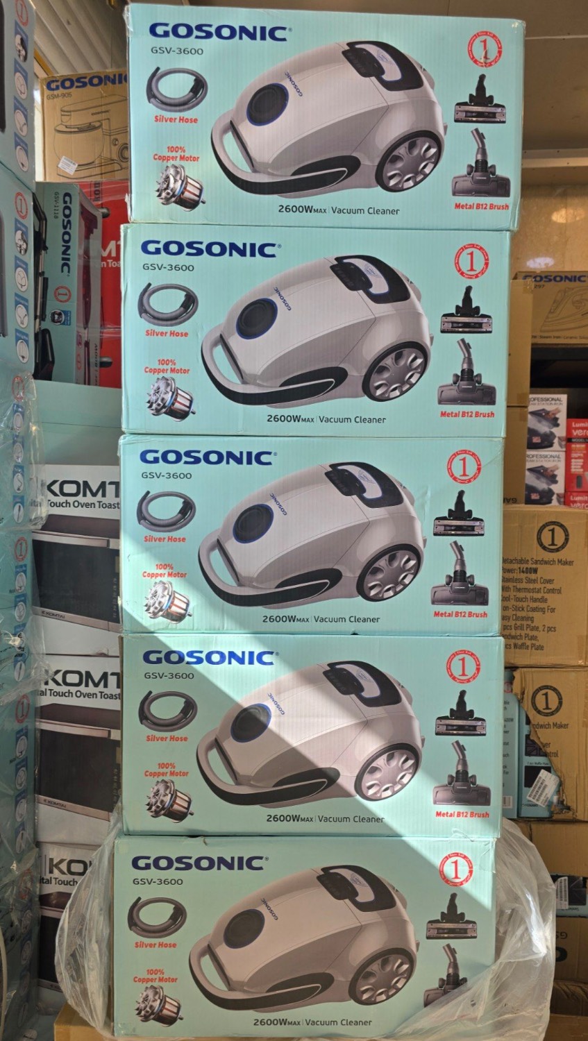 جاروبرقی گوسونیک مدل GSV-3600 سوپر سایلنت