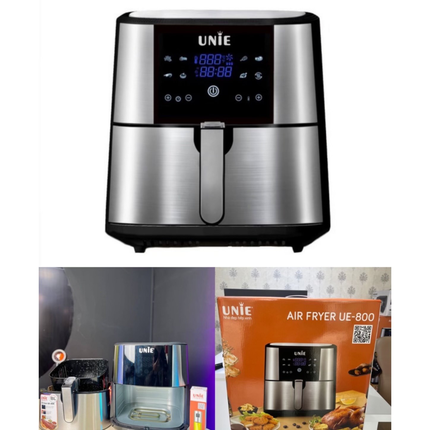 سرخکن دوالمنت یونی ویتنام مدل ue-800