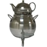 کتری و قوری نزاز NEZAZ خمره ای 4/5 لیتری تمام کروم مدل چدن کد 1700