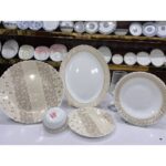 سرویس آرکوپال ۲۵ پارچه لورازیک کرم برند دینو