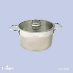 قابلمه تک استیل سایز 24 (فلت) یونیک کد UN-9906