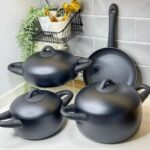 سرویس قابلمه 7 پارچه چدنی مدل Dolce