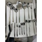سرویس قاشق و چنگال 24 نفره 144 پارچه یونیک استیل 18/10 دونا