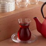 استکان و نعلبکی اتنیک 12 پارچه پاشاباغچه کد 96575