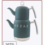 کتری قوری لوله دار کله غازی نزاز کد 5016 گنجایش ۲ لیتر