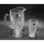 ست پارچ و لیوان خورشیدی مجستی (MAJESTY) کریستال