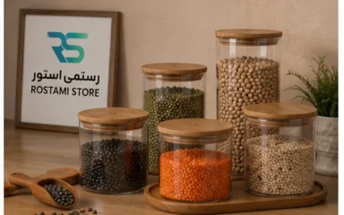 راهنمای خرید بانکه حبوبات و ظروف نگهداری مواد غذایی؛ بهترین جنس برای نگهداری حبوبات، ادویه، خشکبار و غلات