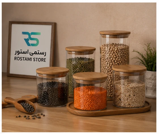 راهنمای خرید بانکه حبوبات و ظروف نگهداری مواد غذایی؛ بهترین جنس برای نگهداری حبوبات، ادویه، خشکبار و غلات