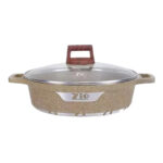 تابه گرانیتی دو دسته مدل 8452 سایز 32
