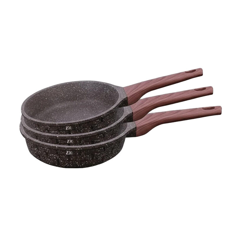 سرویس تابه گرانیت 3 پارچه زیو مدل 8545