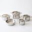 سرویس قابلمه استیل 9 پارچه زیو مدل 1460