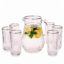 پارچ و لیوان سولو لب نقره ای